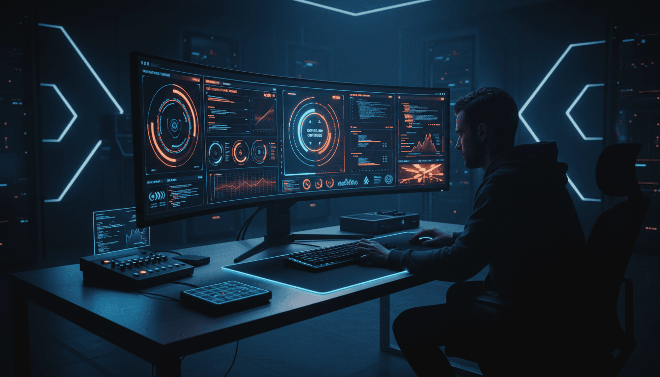Comprehensive performance dashboard interface